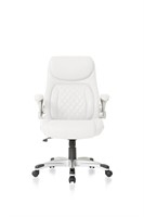Nouhaus PU Leather Office Chair - White