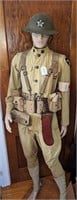 Complete US Marine WW1 Medic Uniform