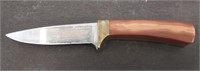 Hunting Knife approx 3 1/2" Blade-engraved handle