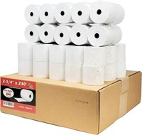 2 1/4 x 230ft Thermal Paper 50 Rolls
