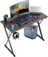 DESINO Gaming Desk  PC 32-Inch  Black