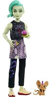 Monster High Deuce Gorgon Posable Doll, Pet and