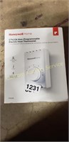 ELECTRIC  HEAT THERMOSTAT