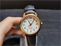 Women's Timex Indiglo WR30M Black Band Watch
