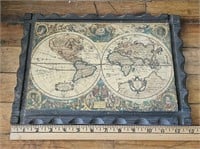 Old Map Decoration