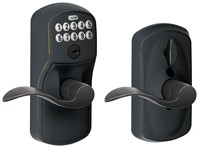 Schlage Keypad Entry Lock Leverset with Flex Lock