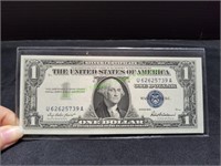 1957 Silver Certificate One Dollar Banknote