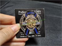 Police Blessed Are The Peacemakers Pin