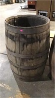 Whiskey barrel no top