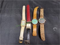 (3) Women's Watches & (1) Watch for parts