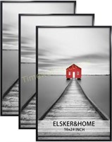 16x24 Poster Frame 3 Pack  Black - ELSKER&HOME