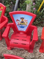Paw Patrol toddler adirondack chair