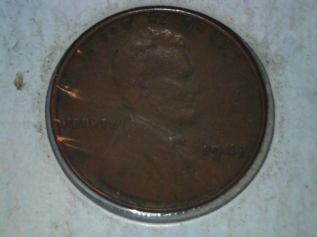 1947 LINCOLN WHEAT CENT