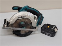 MAKITA DSS611 CORDLESS DRILL WITH 18 VOLT BATTERY