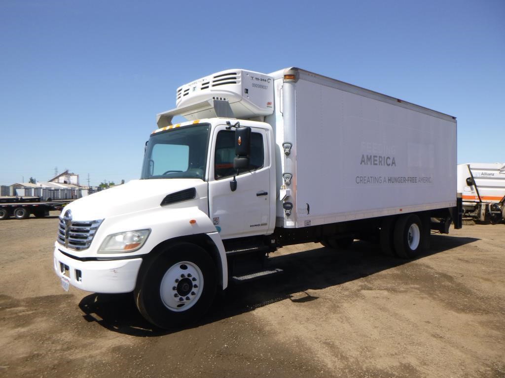 2009 Hino 268 Refrigerated Box Truck