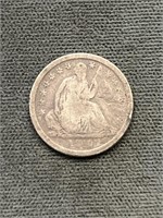 1840 Liberty Seated Silver Dime