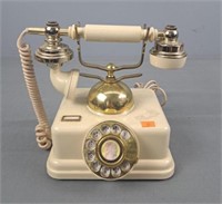 Vintage Rotary French Cradle Phone
