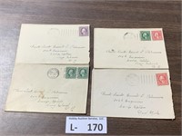 WWI Era Stamp Envelopes