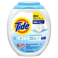 Tide PODS Free & Gentle Laundry Detergent