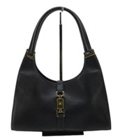 Gucci Black Jackie Semi-Shoulder Bag