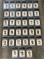 1968 Topps Game Complete Graded 33 Card Set