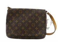 Louis Vuitton Monogram Mussette Tango Shoulder Bag