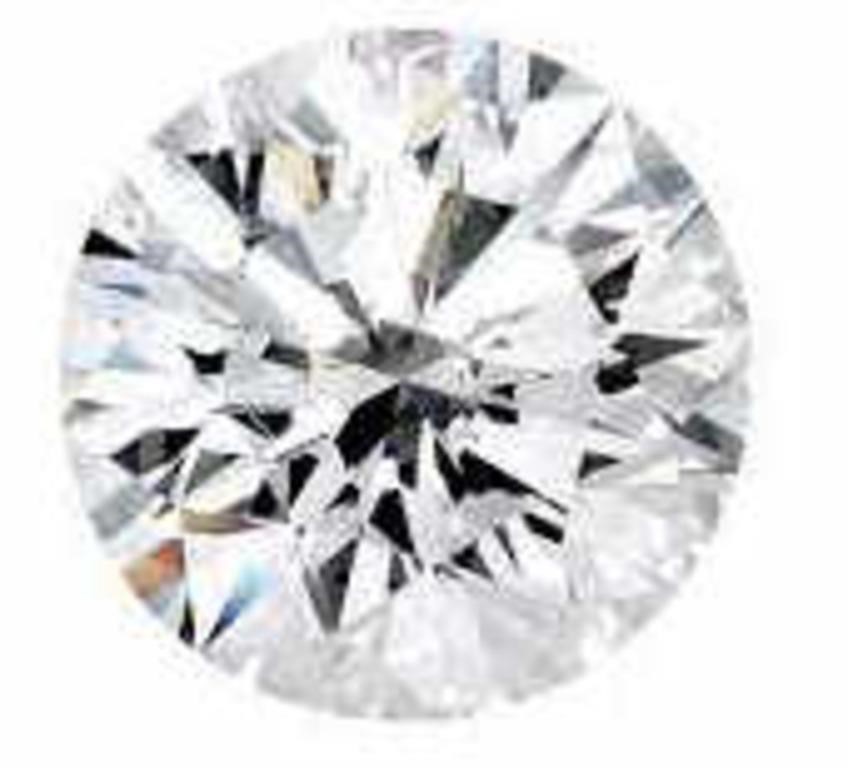 Round Cut 3.33 Carat VS2 Lab Diamond