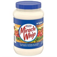 (2) 1.77L Kraft Miracle Whip