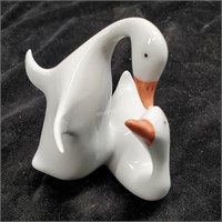 Hollohaza Geese Figurine   - G