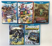 5 Nintendo Wii U Games