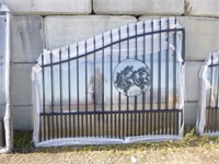 Unused 16' Bi-Parting Wrought Iron Gate