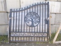 Unused 14' Bi-Parting Wrought Iron Gate