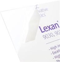 36"x32" Lexan Sheet Polycarbonate Thick Plastic