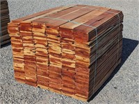1"x8"x5' Redwood Economy (300 PCS)
