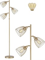 WOXXX Gold Tree Floor Lamp 3 LED