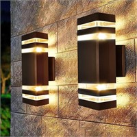 2pk LMP LED Outdoor Wall Lamps
