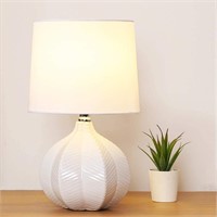 SOTTAE Ceramic Bedside Desk Lamp