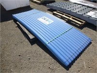 Blue Corrugated PVC Roof Panels
