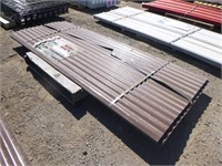 Brown Metal Roof Panels