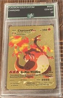 Pokémon Gold Custom Charizard Card