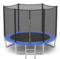 Pro Trampoline with Safety Enclosure, 8Ft 10Ft