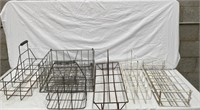 Assorted wire baskets
