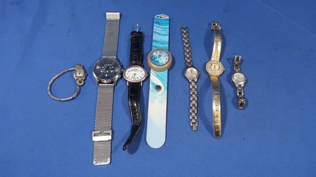 Assortment of Watches-Akribos, Benrus, Jacklyn