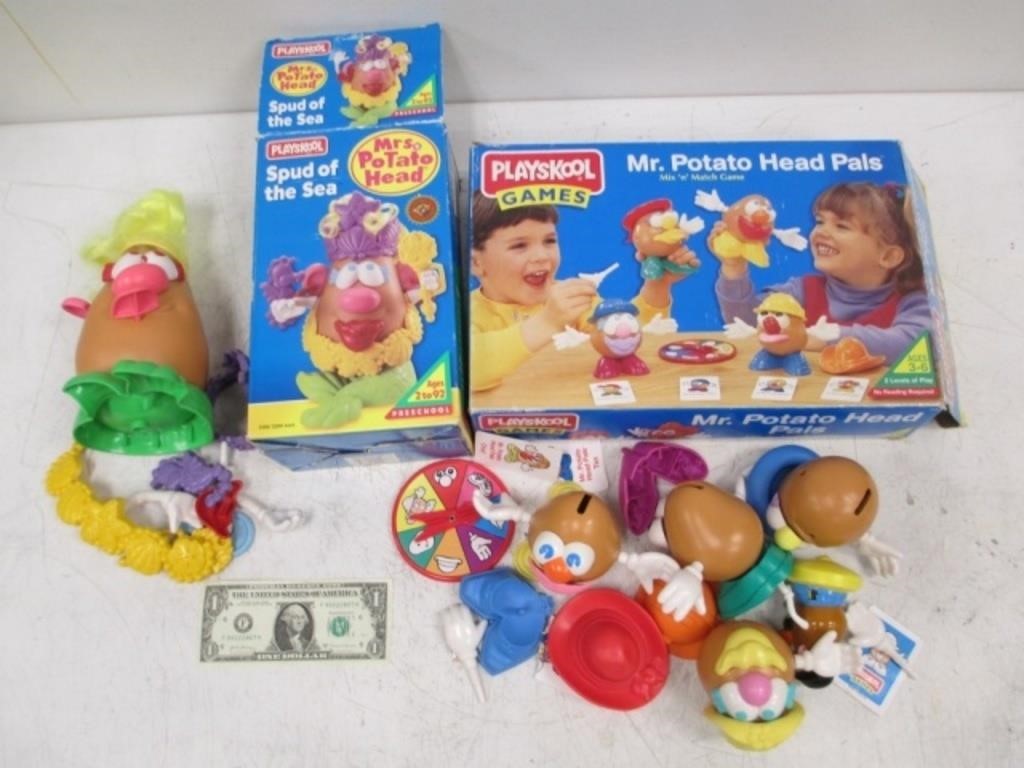 Playskool Mr. Potato Head Pals & Mrs. Potato