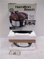 Hamilton Beach Stay or Go Slow Cooker in Box -
