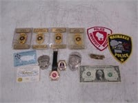 Lot of Wisconsin Police Law Enforcement Items