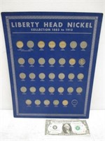 Liberty Head Nickel Collection w/ 33 Liberty