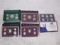 Lot of U.S. Proof Coin Sets
