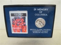 2003 1 Troy Oz .999 Fine Silver Columbia Space