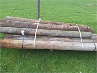 (16) 7" Fence Posts - 8' Long (Each)